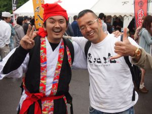 名取市で炊き出し