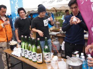 名取市で炊き出し