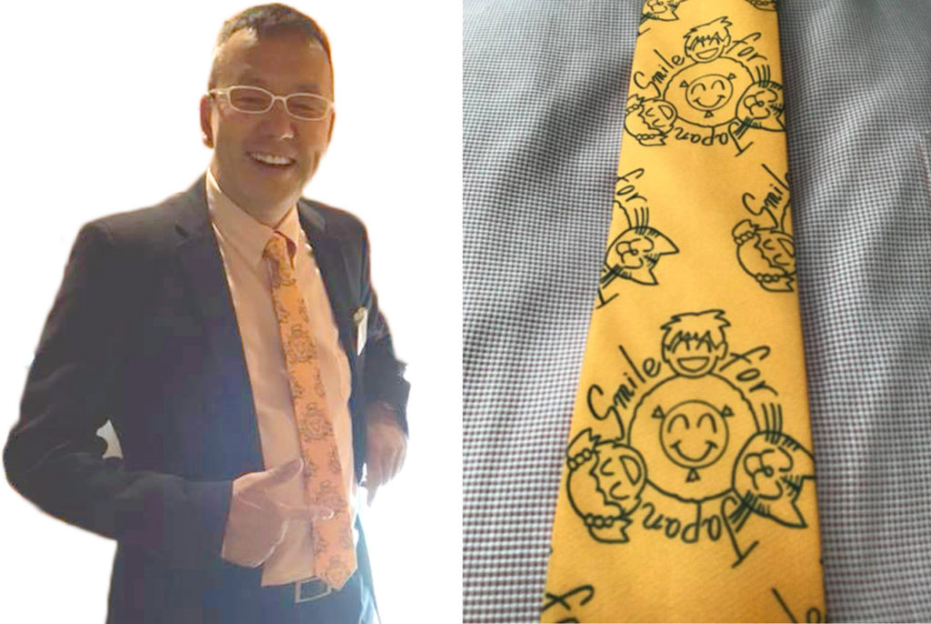 スマイル for Japan｜オリジナル ネクタイ1